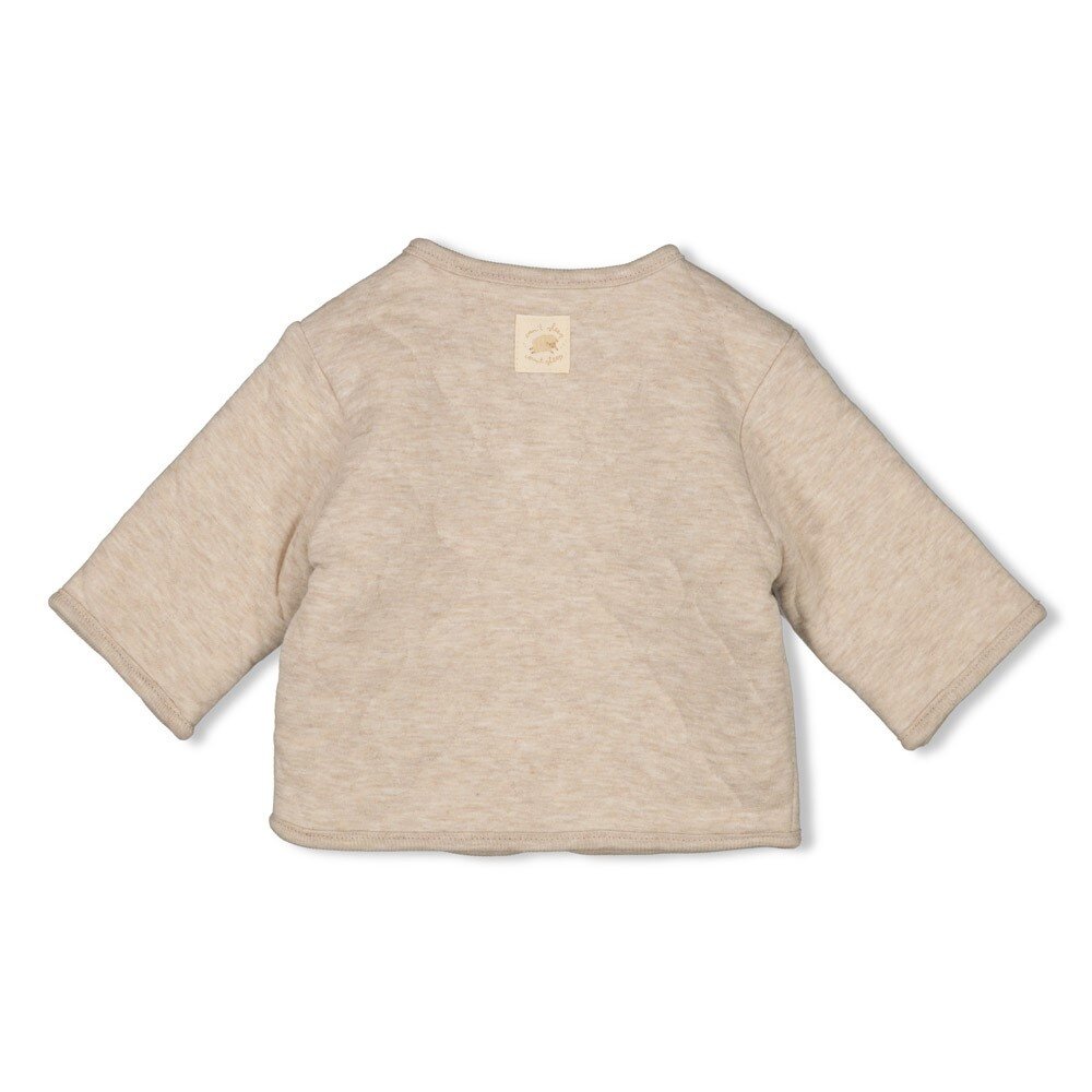 Feetje Babykleding Jasje Omkeerbaar Sleepy Sheepy Taupe Melange Feetje Babykleding Jasje Omkeerbaar Sleepy Sheepy Taupe Melange