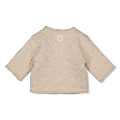 Feetje Babykleding Jasje Omkeerbaar Sleepy Sheepy Taupe Melange Feetje Babykleding Jasje Omkeerbaar Sleepy Sheepy Taupe Melange