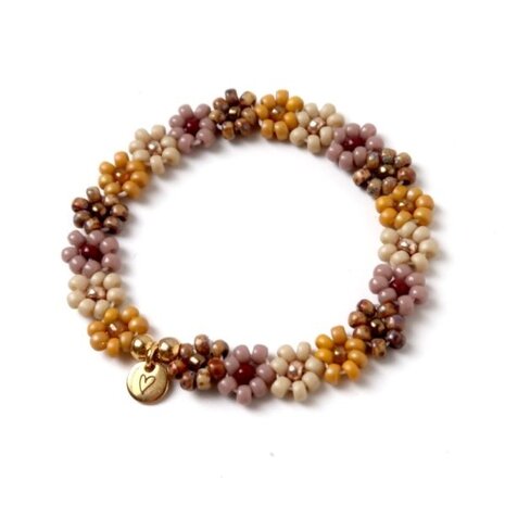 LOVEissue Armbandje Daisy Earth 4 Colors T2 LOVEissue Armbandje Daisy Earth 4 Colors T2