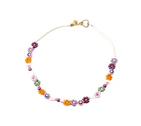 LOVEissue Ketting Shortie Daisy Smiley LOVEissue Ketting Shortie Daisy Smiley