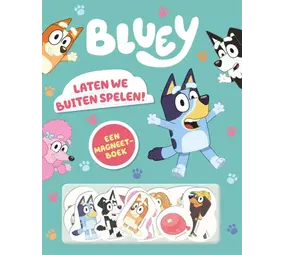 Magneetboek Bluey Laten We Buiten Spelen Magneetboek Bluey Laten We Buiten Spelen