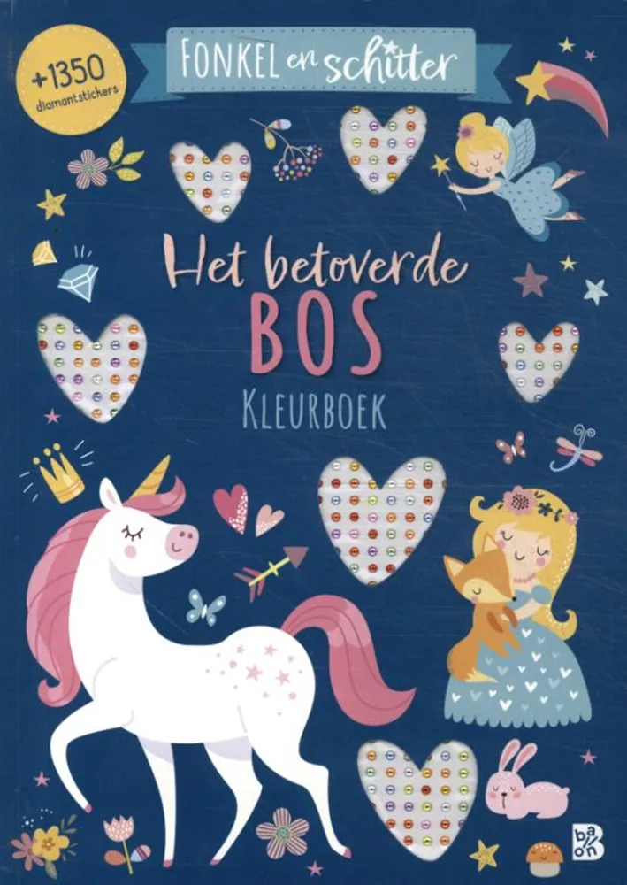 Kleurboek Het Betoverende Bos afbeelding
