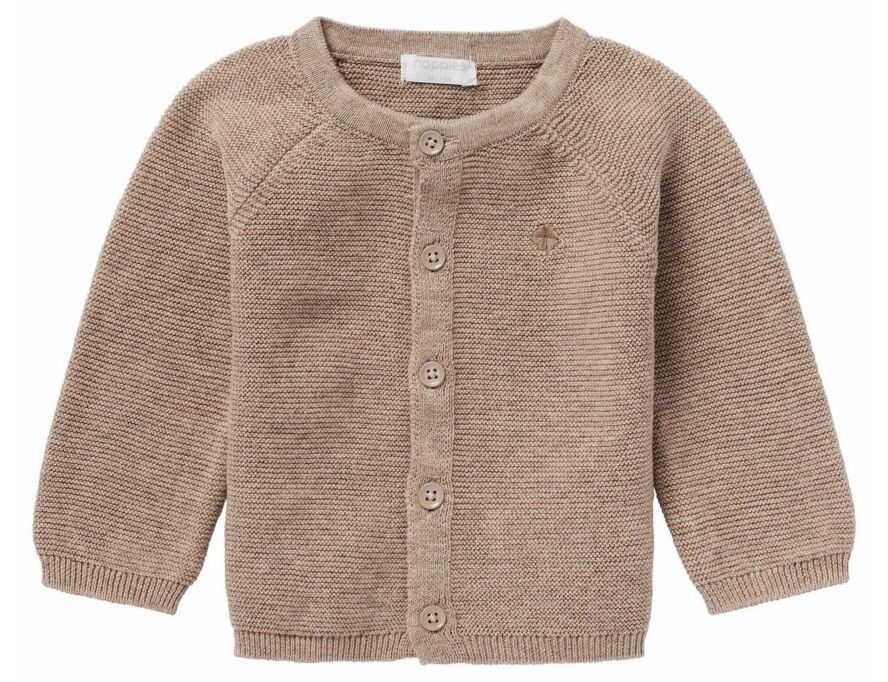 Cardigan Naga Knit Taupe Melange afbeelding