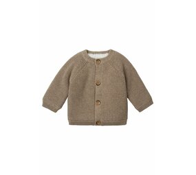 Noppies Unisex Cardigan Nevers Knit Taupe Melange