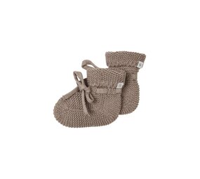Noppies Booties Nelson Knit Taupe Melange
