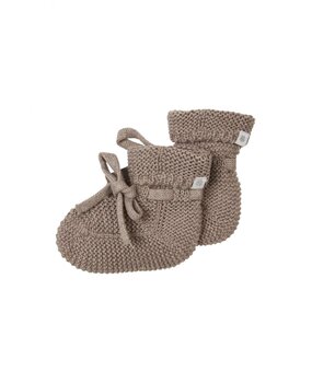 Noppies Booties Nelson Knit Taupe Melange