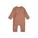 Noppies Playsuit Nevis LS Rib Cafe au Lait Melange Noppies Playsuit Nevis LS Rib Cafe au Lait Melange