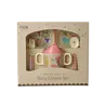 Rice Melamine Baby Diner Set in Gift Box - Ocean Coral Rice Melamine Baby Diner Set in Gift Box - Ocean Coral