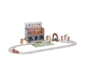 Little Dutch Speelkoffer met Racebaan Little Dutch Speelkoffer met Racebaan