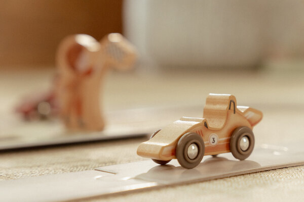 Little Dutch Speelkoffer met Racebaan Little Dutch Speelkoffer met Racebaan