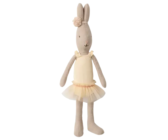 Maileg Rabbit Ballet Suit and Skirt Cream Size 1 Maileg Rabbit Ballet Suit and Skirt Cream Size 1