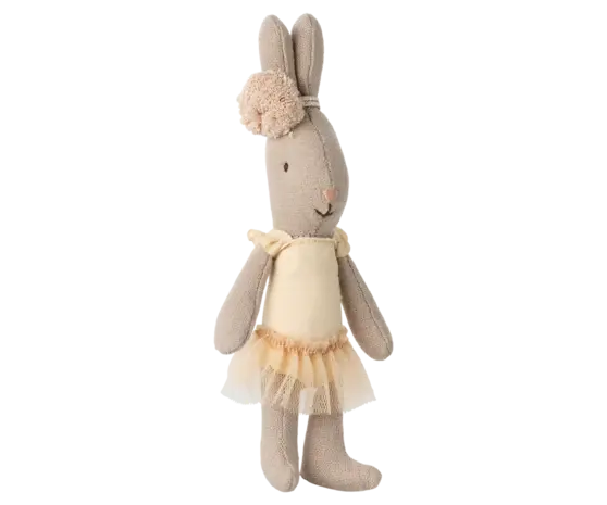 Maileg Rabbit Ballet Suit and Skirt Cream