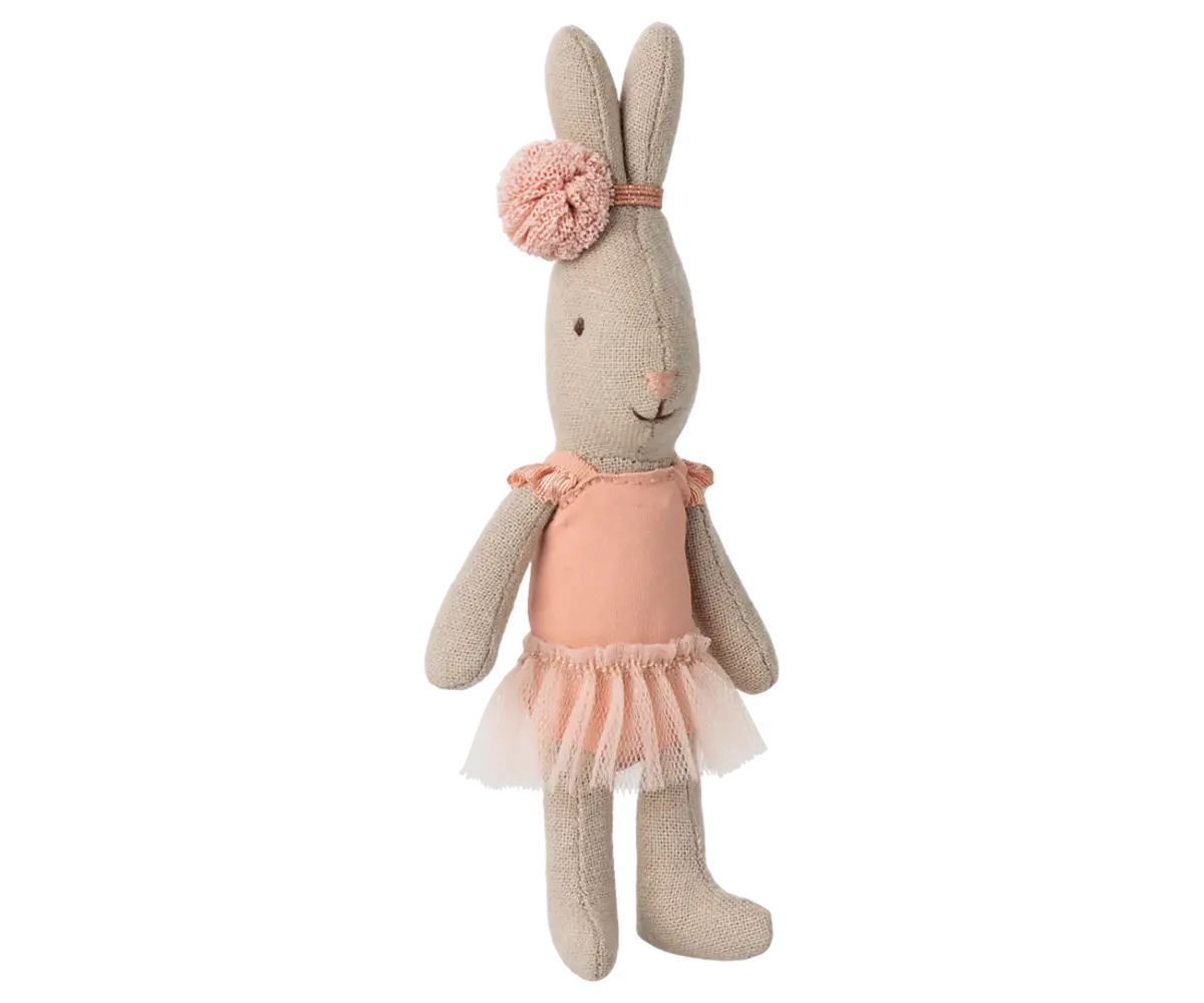 Maileg Rabbit Ballet Suit and Skirt Rose