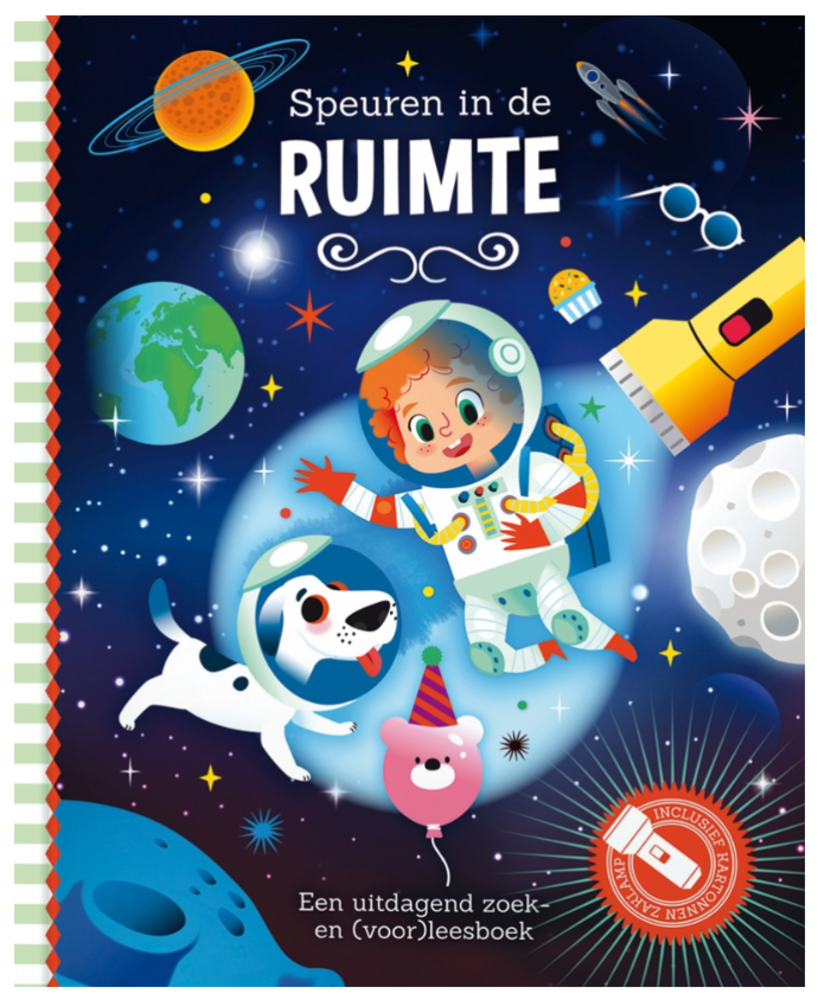 Zaklampboek - Speuren in de Ruimte