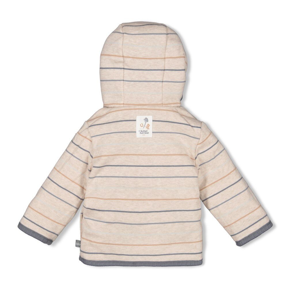 Feetje Babykleding Jasje Omkeerbaar Bouclé Howdy Blauw Feetje Babykleding Jasje Omkeerbaar Bouclé Howdy Blauw