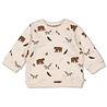 Feetje Babykleding Sweater Wild World Offwhite Feetje Babykleding Sweater Wild World Offwhite
