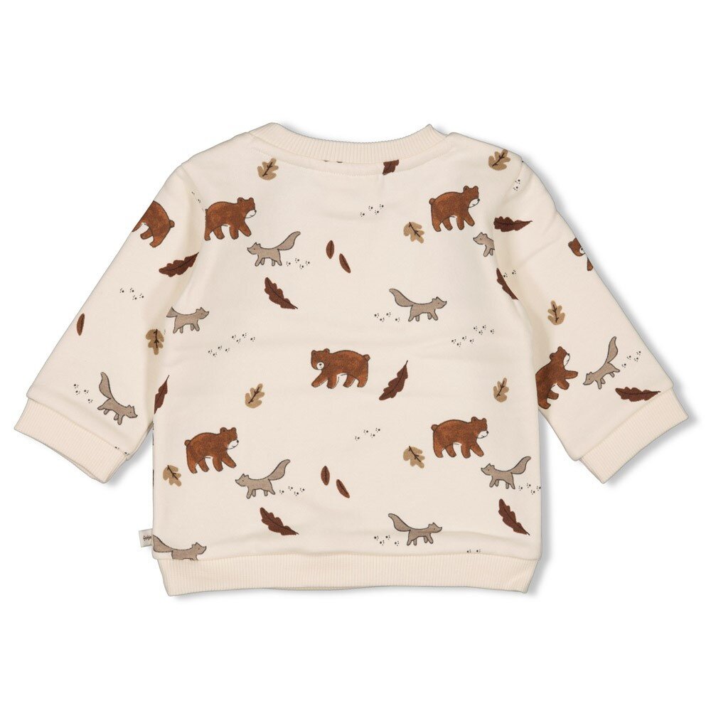 Feetje Babykleding Sweater Wild World Offwhite Feetje Babykleding Sweater Wild World Offwhite
