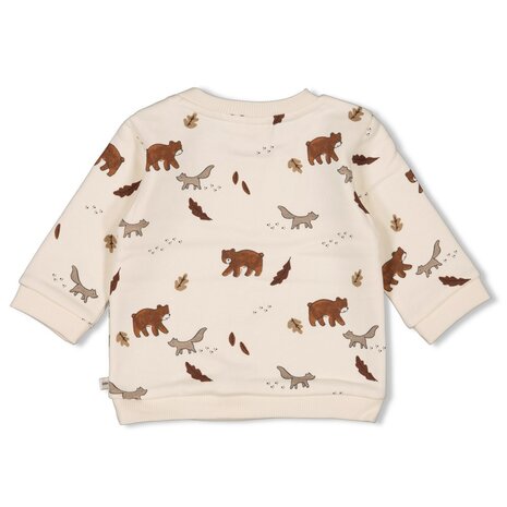 Feetje Babykleding Sweater Wild World Offwhite Feetje Babykleding Sweater Wild World Offwhite