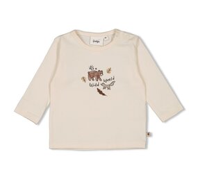 Feetje Babykleding Longsleeve Wild World Offwhite Feetje Babykleding Longsleeve Wild World Offwhite