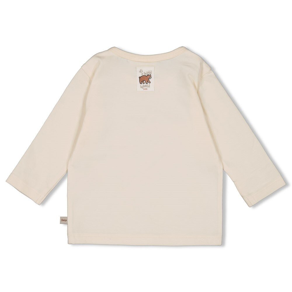 Feetje Babykleding Longsleeve Wild World Offwhite Feetje Babykleding Longsleeve Wild World Offwhite