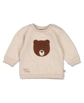 Feetje Babykleding Sweater Wild World Bruin Feetje Babykleding Sweater Wild World Bruin