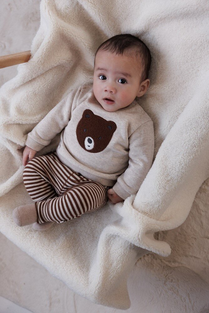 Feetje Babykleding Sweater Wild World Bruin Feetje Babykleding Sweater Wild World Bruin