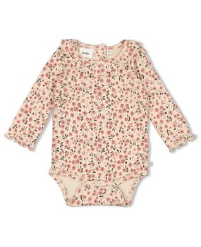 Feetje Babykleding Romper Rib Woodland Bloom Offwhite
