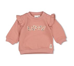Feetje Babykleding Sweater Woodland Bloom Mauve Feetje Babykleding Sweater Woodland Bloom Mauve