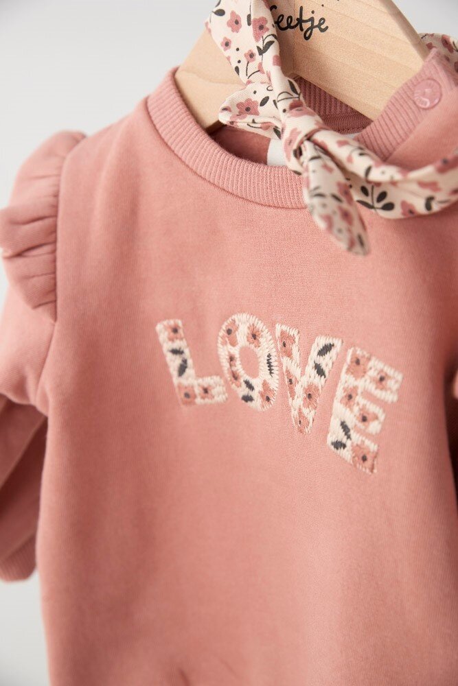 Feetje Babykleding Sweater Woodland Bloom Mauve Feetje Babykleding Sweater Woodland Bloom Mauve
