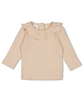 Feetje Babykleding Longsleeve Pointelle Rib Woodland Bloom Offwhite Feetje Babykleding Longsleeve Pointelle Rib Woodland Bloom Offwhite