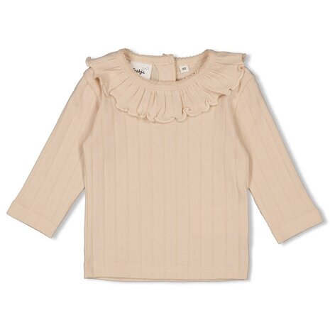 Feetje Babykleding Longsleeve Pointelle Rib Woodland Bloom Offwhite Feetje Babykleding Longsleeve Pointelle Rib Woodland Bloom Offwhite