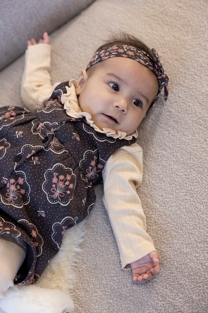Feetje Babykleding Longsleeve Pointelle Rib Woodland Bloom Offwhite Feetje Babykleding Longsleeve Pointelle Rib Woodland Bloom Offwhite