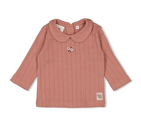 Feetje Babykleding Longsleeve Pointelle Rib Woodland Bloom Mauve Feetje Babykleding Longsleeve Pointelle Rib Woodland Bloom Mauve