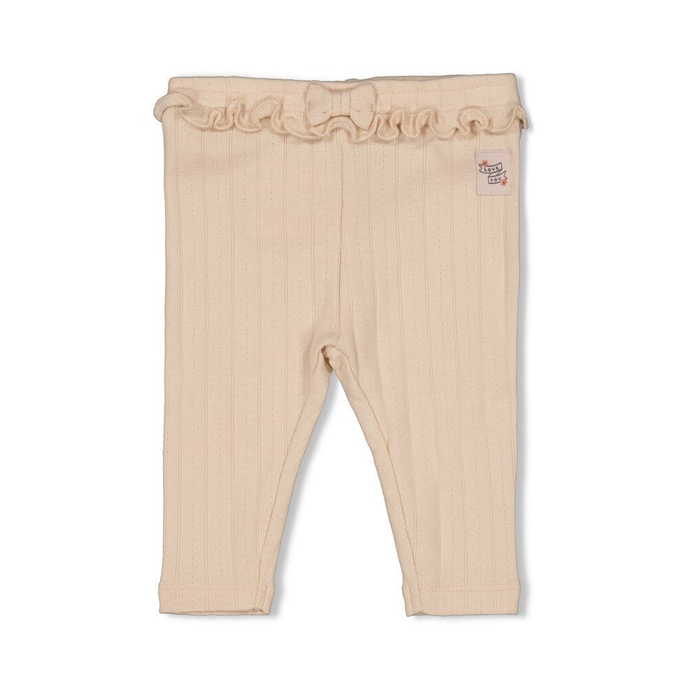 Feetje Babykleding Legging Pointelle Rib Woodland Bloom Offwhite Feetje Babykleding Legging Pointelle Rib Woodland Bloom Offwhite