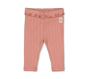 Feetje Babykleding Legging Pointelle Rib Woodland Bloom Mauve Feetje Babykleding Legging Pointelle Rib Woodland Bloom Mauve