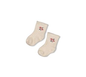 Feetje Babykleding Sokken Woodland Bloom Offwhite Melange Feetje Babykleding Sokken Woodland Bloom Offwhite Melange