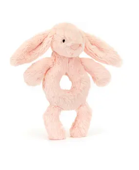Jellycat Bashful Bunny Ring Rattle Blush Jellycat Bashful Bunny Ring Rattle Blush