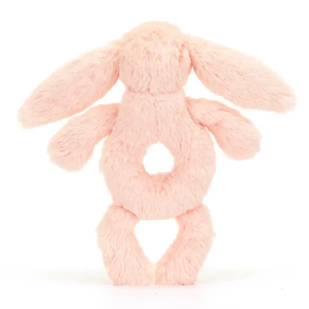 Jellycat Bashful Bunny Ring Rattle Blush Jellycat Bashful Bunny Ring Rattle Blush