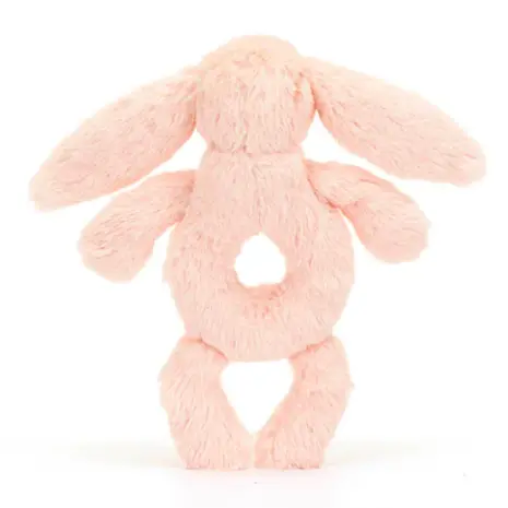 Jellycat Bashful Bunny Ring Rattle Blush Jellycat Bashful Bunny Ring Rattle Blush