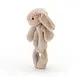 Jellycat Bashful Bunny Ring Rattle Beige Jellycat Bashful Bunny Ring Rattle Beige