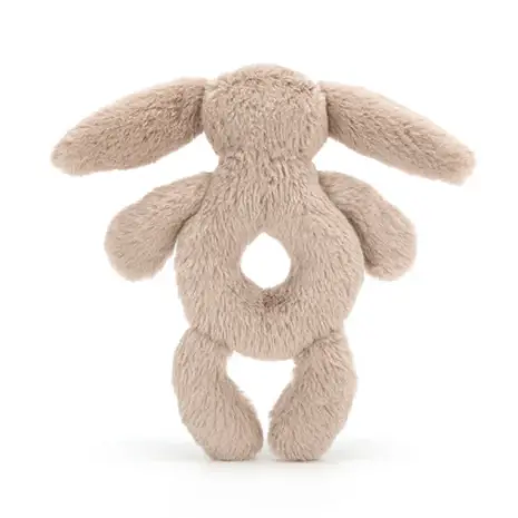 Jellycat Bashful Bunny Ring Rattle Beige Jellycat Bashful Bunny Ring Rattle Beige