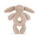 Jellycat Bashful Bunny Ring Rattle Beige Jellycat Bashful Bunny Ring Rattle Beige