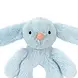 Jellycat Bashful Bunny Ring Rattle Blue Jellycat Bashful Bunny Ring Rattle Blue