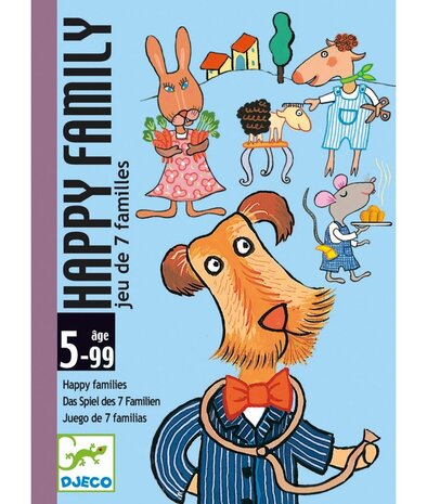 Djeco Kaartspel Happy Family