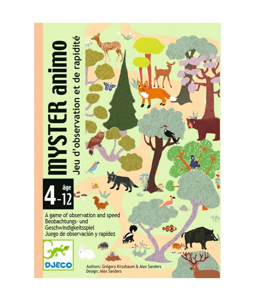 Djeco Kaartspel Myster Animo Djeco Kaartspel Myster Animo