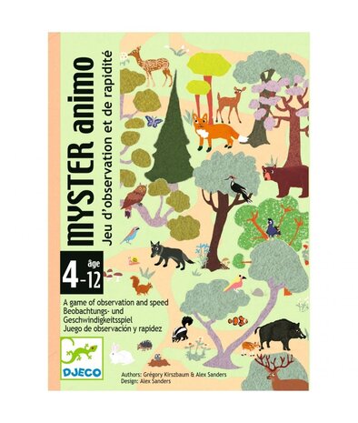 Djeco Kaartspel Myster Animo Djeco Kaartspel Myster Animo