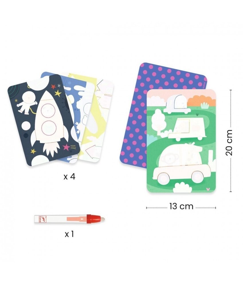 Djeco Kleurboek Water Op Weg