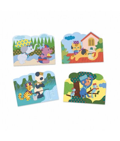 Djeco Kleurboek Water Hidden Outside