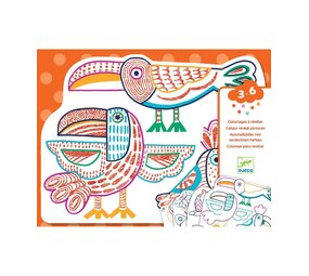 Djeco Kleurboek Wild Families