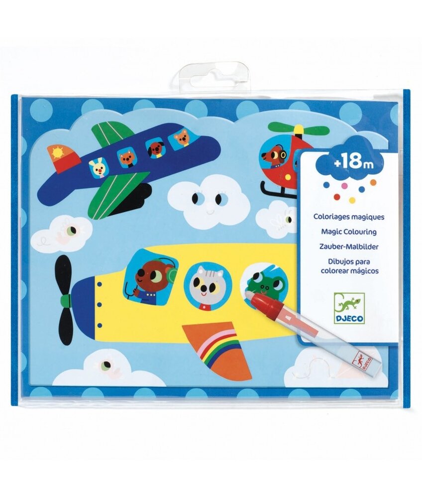 Djeco Kleurboek Water Hidden in the Sky